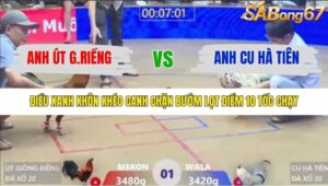 TRẬN 1 XÀ XÍA 24/1/2026